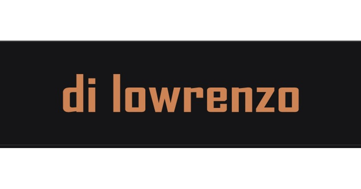 Di Lowrenzo
– dilowrenzo